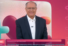 Alckmin conversa com Ana Maria Braga para falar de tarifaço de Trump