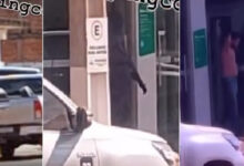Armados com fuzis, bandidos fazem reféns de 'escudo' e assaltam banco em MT