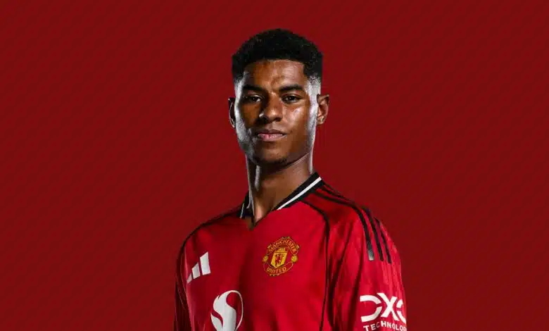 Marcus Rashford deve estrear em Barcelona x Vissel Kobe (Foto: divulgação Manchester United)