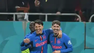 Becali a spus cu ce 11 începe FCSB. Patronul roș-albaștrilor a dat echipa cu trei ore înainte de meciul cu Inter D'Escaldes