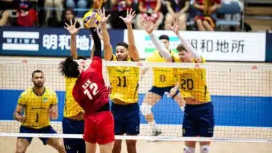 Bloqueio do Brasil sobre o Japão pela VNL masculina 2025