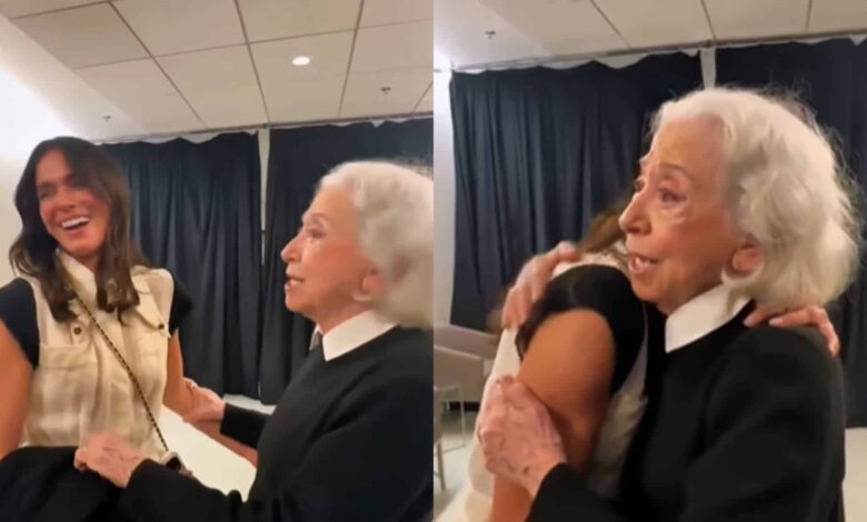 Bruna Marquezine emociona com elogio de Fernanda Montenegro