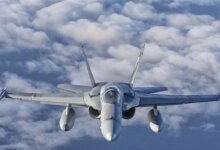 Los EF-18 del Ejército del Aire español iniciaron oficialmente su despliegue en Islandia para vigilar el Atlántico Norte