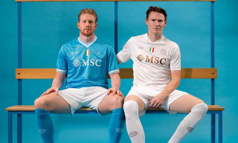 As camisas do Campeonato Italiano 2025-26