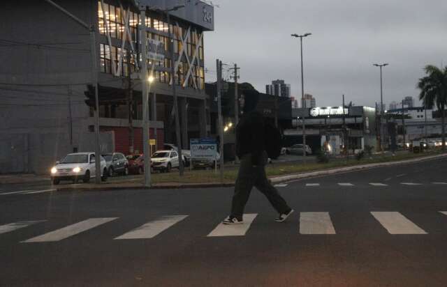 Campo Grande registra sensação térmica de 3ºC nessa terça