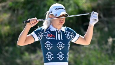 Charley Hull collapses on tee, withdraws from Evian Championship