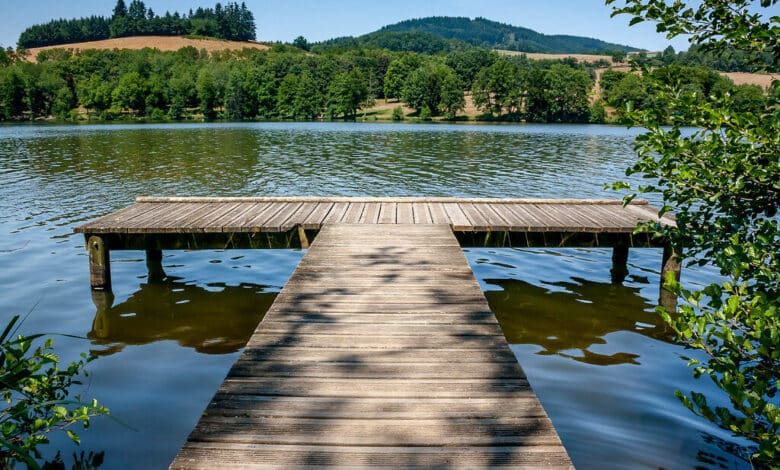 Lac des sapins beaujolais vert