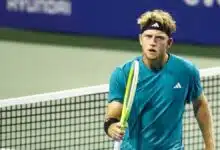 Alejandro Davidovich Fokina at the ATP Washington 2025. Photo: Getty