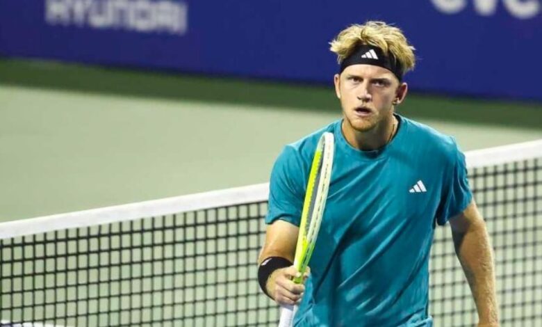 Alejandro Davidovich Fokina at the ATP Washington 2025. Photo: Getty