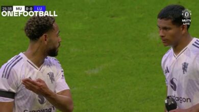 ¡Diego León con buenos números en su debut en Manchester United!