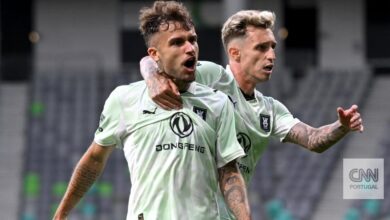 Liga Conferência: hat-trick supersónico de Diogo Pinto na vitória do Olimpija Ljubljana