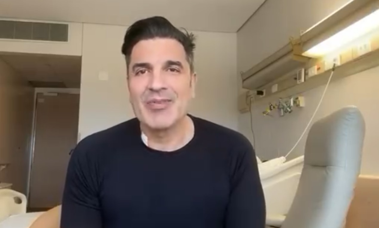 Edu Guedes tem alta de hospital após cirurgia para retirada de tumor: '10 dias antes do previsto'
