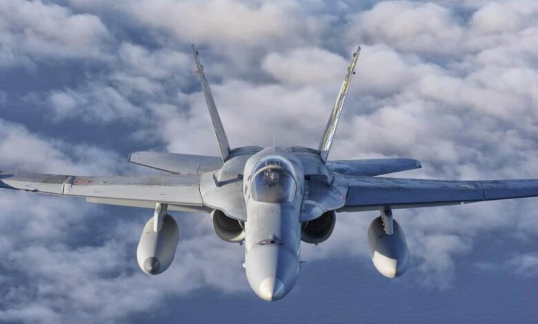 Eurofighter en Lituania y F-18 en Islandia