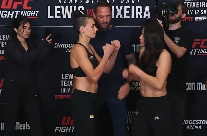 Melissa Martinez and Fatima Kline, UFC Nashville