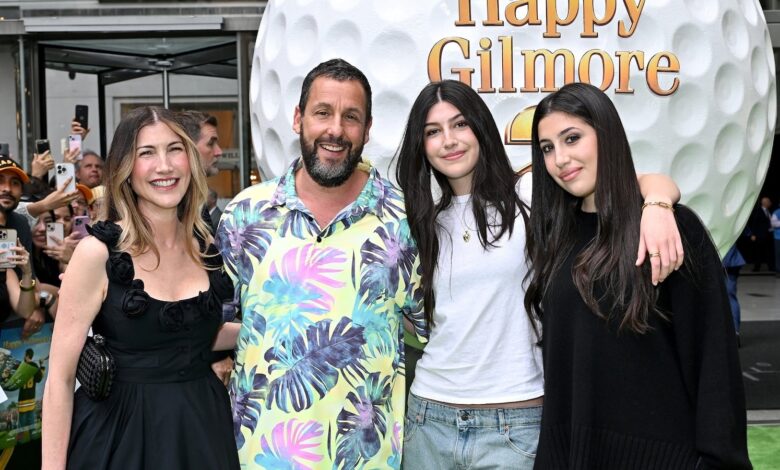 Adam Sandler's daughters, Travis Kelce among celeb cameos to watch for in 'Happy Gilmore 2'