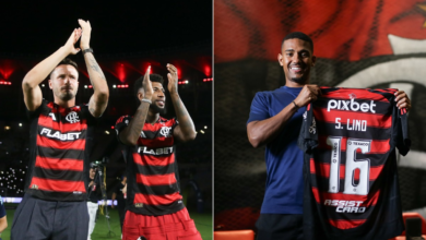 Flamengo relaciona trio de reforços Samuel Lino, Saúl e Emerson Royal para jogo contra Atlético-MG