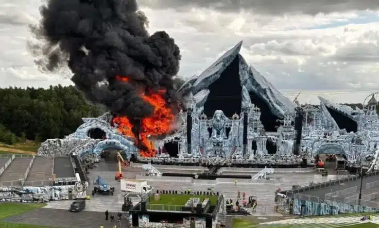 Tomorrowland main stage catches fire ahead of weekend one