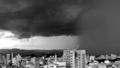 Chuva forte tempestade
