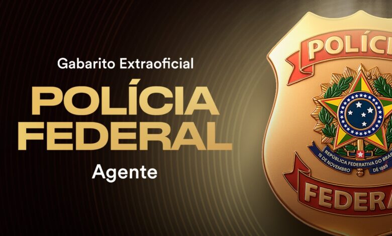 Gabarito Extraoficial PF 2025 - Agente da Polícia Federal