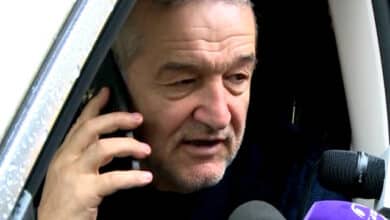 Gigi Becali a intrat în direct, la pauza meciului Shkendija – FCSB: ”Am vorbit cu MM”. A anunțat primul jucător care intră