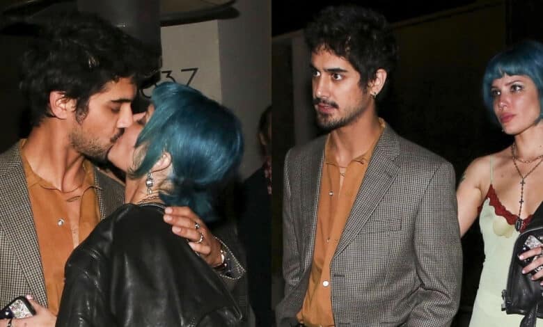 Halsey & Fiancé Avan Jogia Share Steamy Kiss on Date Night in L.A.