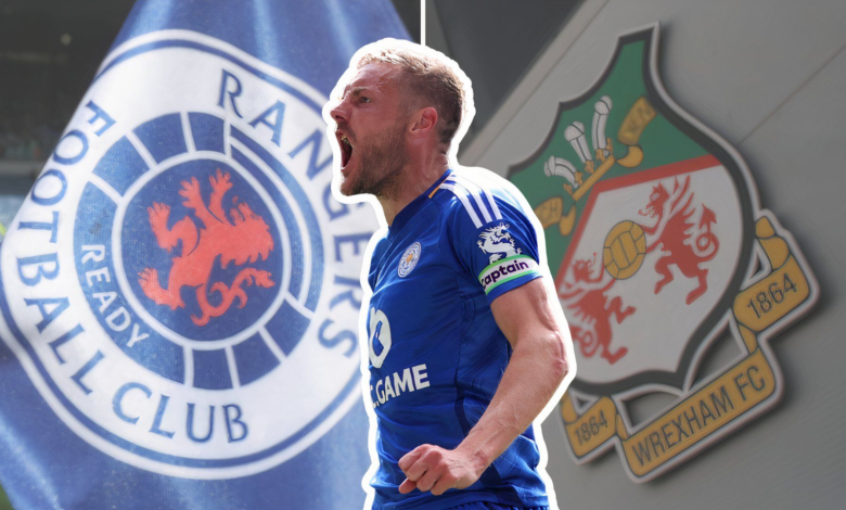 Jamie Vardy - Rangers x Wrexham