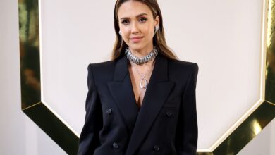Jessica Alba attends the Swarovski