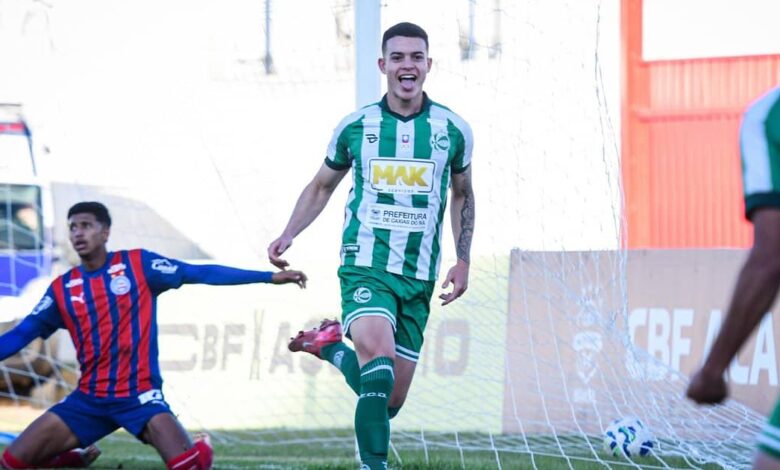 Juventude vence o Bahia e encaminha vaga nas quartas de final do Brasileirão Sub-20