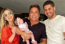 Virginia Fonseca, Leonardo e Zé Felipe: família