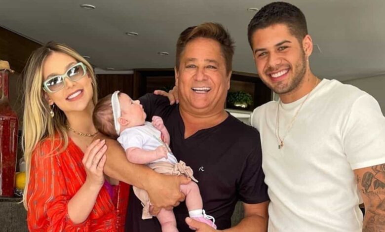 Virginia Fonseca, Leonardo e Zé Felipe: família