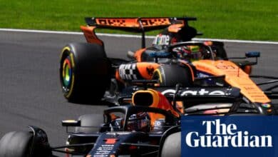 Max Verstappen wins Belgian sprint in first race since Horner’s Red Bull exit