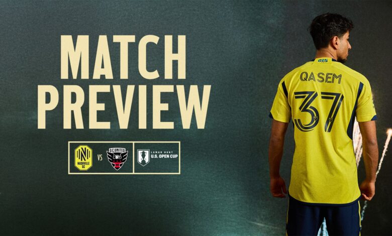 Match Preview: Nashville SC hosts D.C. United, U.S. Open Cup Quarterfinal at GEODIS Park