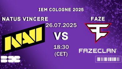 Natus Vincere vs FaZe - Stage 2 Prediction