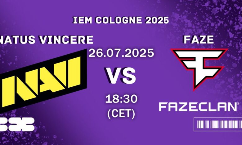Natus Vincere vs FaZe - Stage 2 Prediction