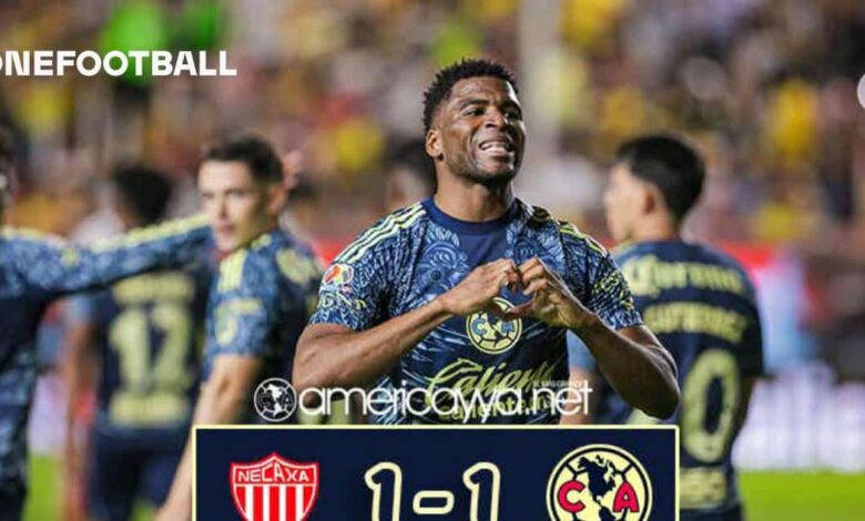 Imagem do artigo:Necaxa 1-1 Club América – Las águilas no levantan el vuelo