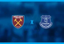 Escudos de West Ham x Everton