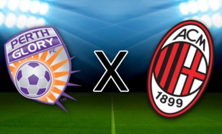 Perth Glory x Milan em amistoso: onde assistir ao vivo, horário e escalação