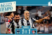 MEDIO TIEMPO: RAYADOS 1-1 ATLAS