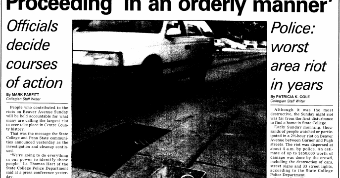 Reflecting back on the 1998 Arts Fest riots