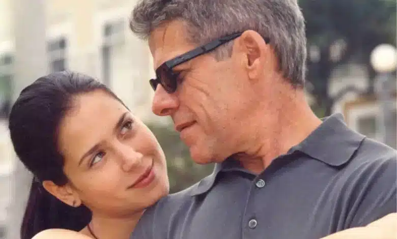 Mel Lisboa com José Mayer em Presença de Anita