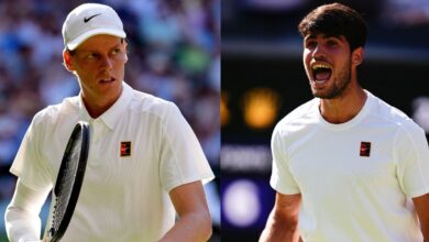 Wimbledon: Jannik Sinner beats Novak Djokovic to set up final against Carlos Alcaraz