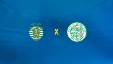 Escudos de Sporting x Celtic se enfrentam nos jogos amistosos de clubes.