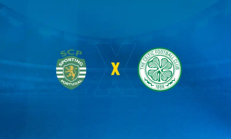 Escudos de Sporting x Celtic se enfrentam nos jogos amistosos de clubes.
