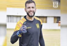 La confianza del arquero  del Tigre Rodrigo Banegas.