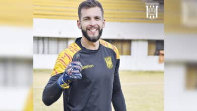 La confianza del arquero  del Tigre Rodrigo Banegas.