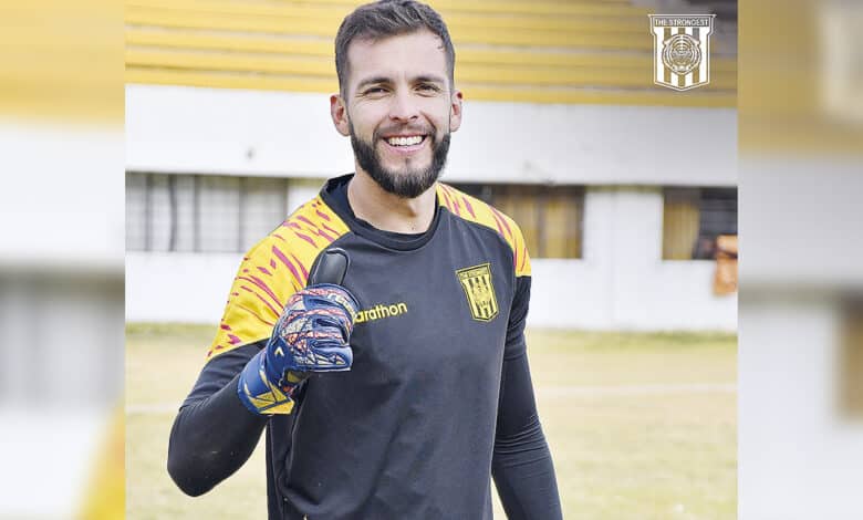 La confianza del arquero  del Tigre Rodrigo Banegas.