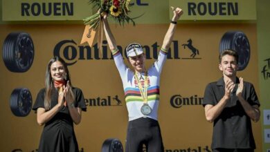 Tadej Pogacar foi o vencedor da quarta etapa (Foto: A.S.O./Billy Ceusters)