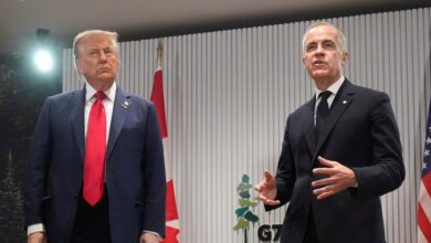 Trump says he will hit Canadian imports with a 35% tariff in major escalation of trade war