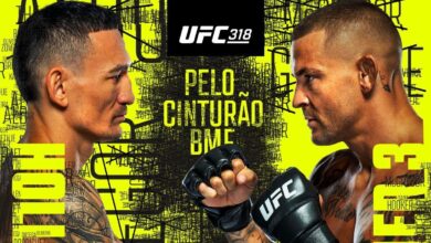 UFC 318: horários de Holloway x Poirier e Borrachinha e onde assistir ao vivo