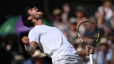 Wimbledon 2025 live updates: Semifinals latest as Alcaraz beats Fritz, Sinner vs. Djokovic next